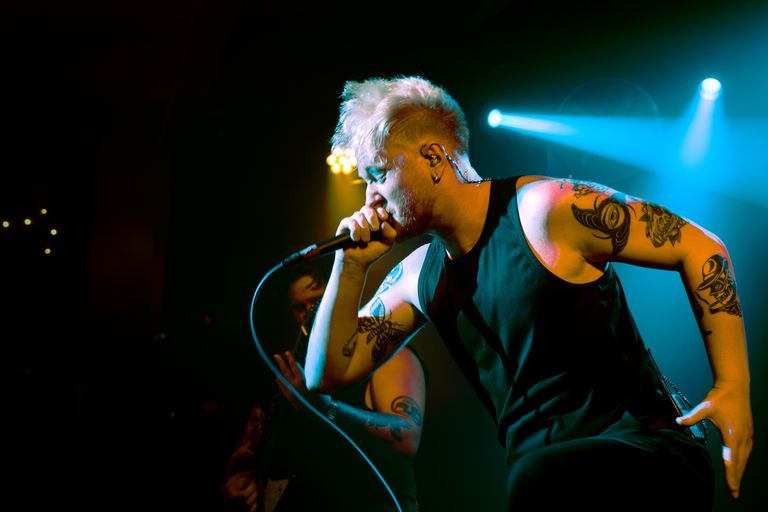 Irken Amada performing live in Adelaide at Jive